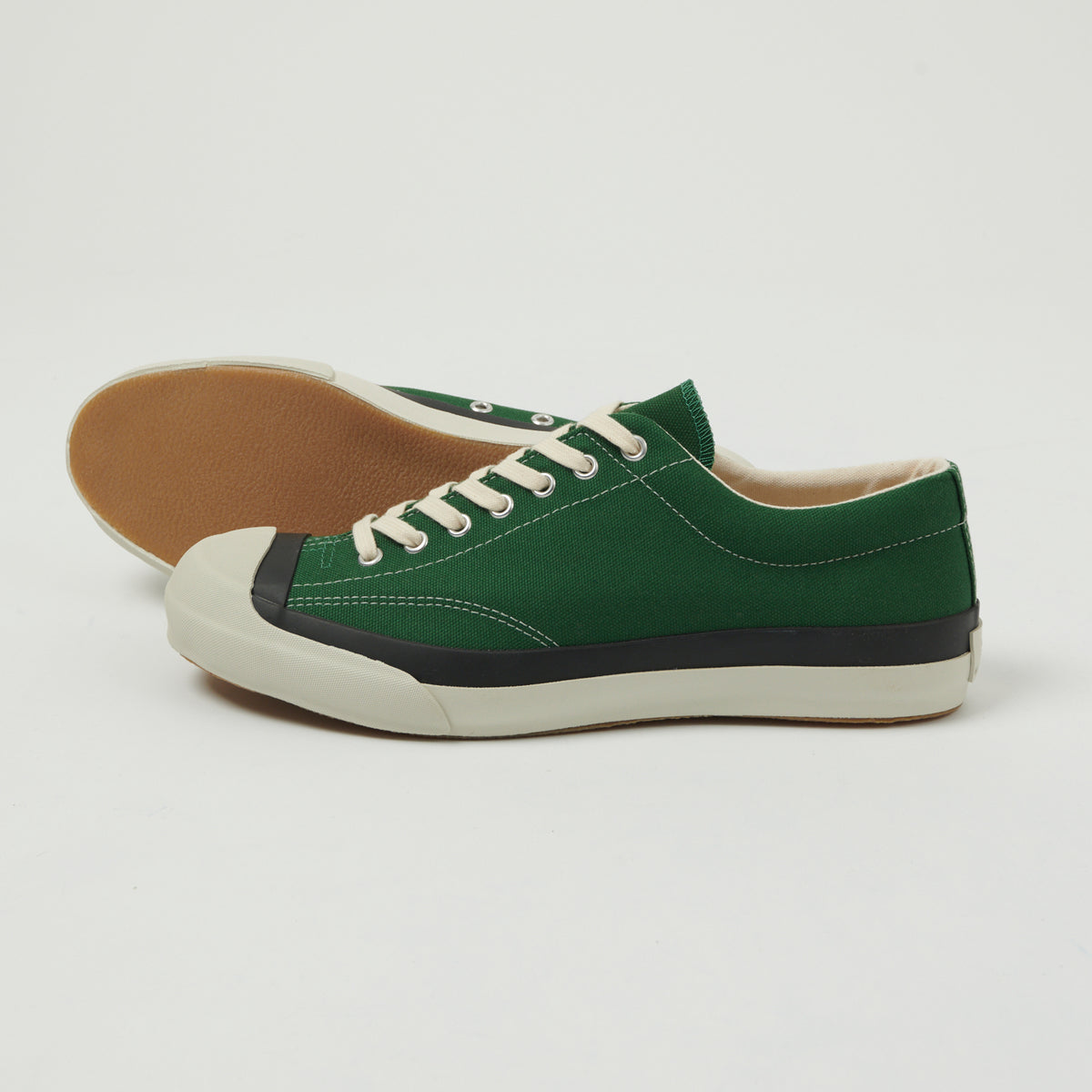 Moonstar 'Gym Court' Rubber Sole Canvas Sneaker - Green
