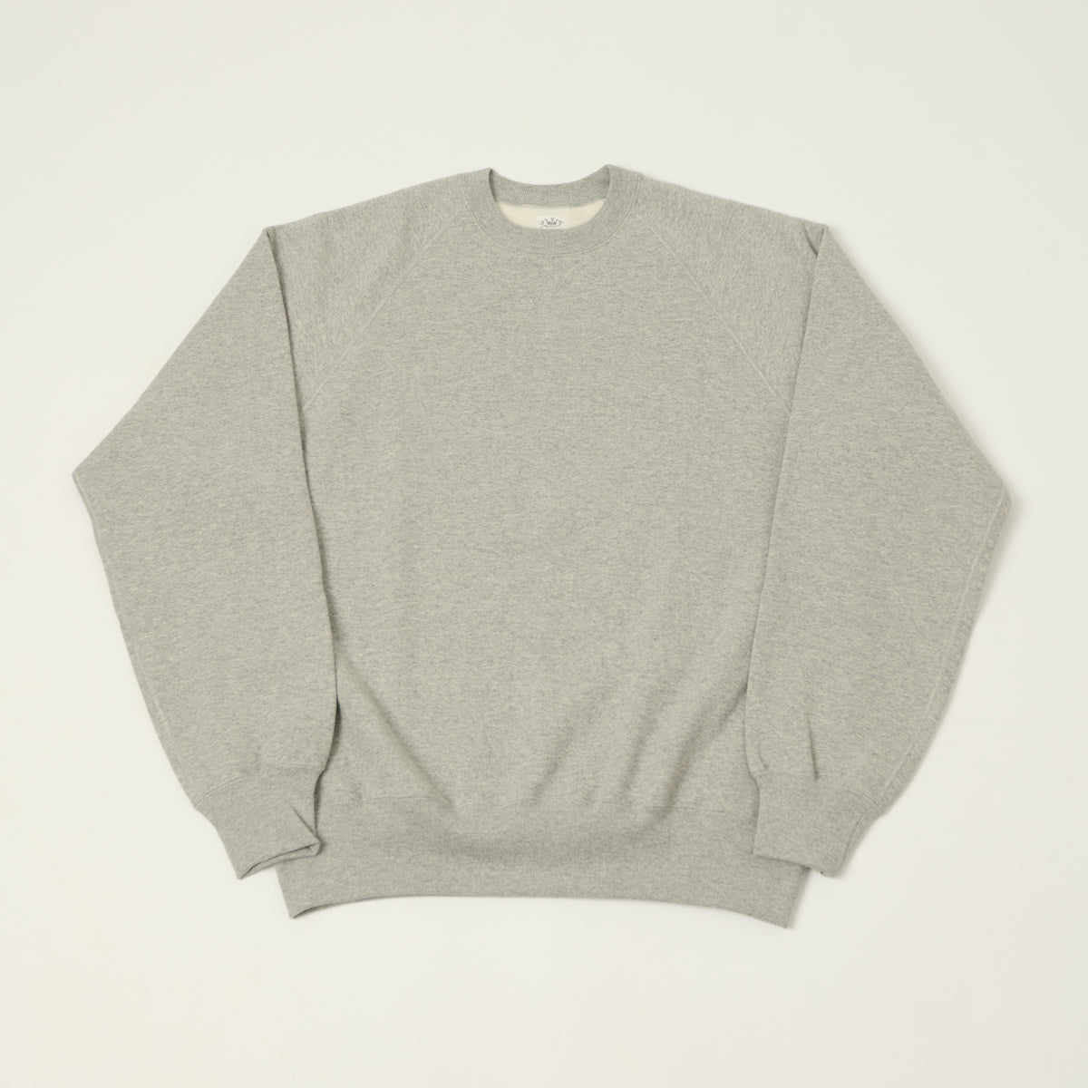 Anatomica Raglan Sleeve Sweatshirt - Grey