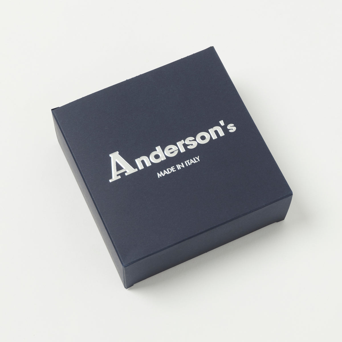 Anderson's Woven Leather-Trimmed Elastic 3.5cm Belt - Dark Mix