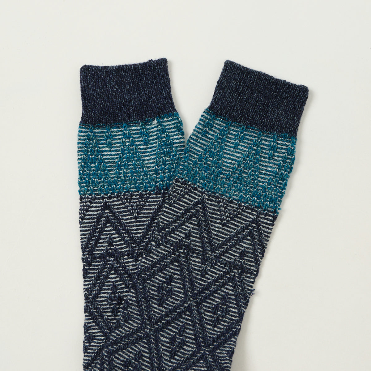 Anonymous Ism Mountain Snow Crew Sock - Navy