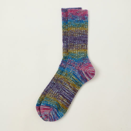 Anonymous Ism Splash Pattern Crew Sock - Multi