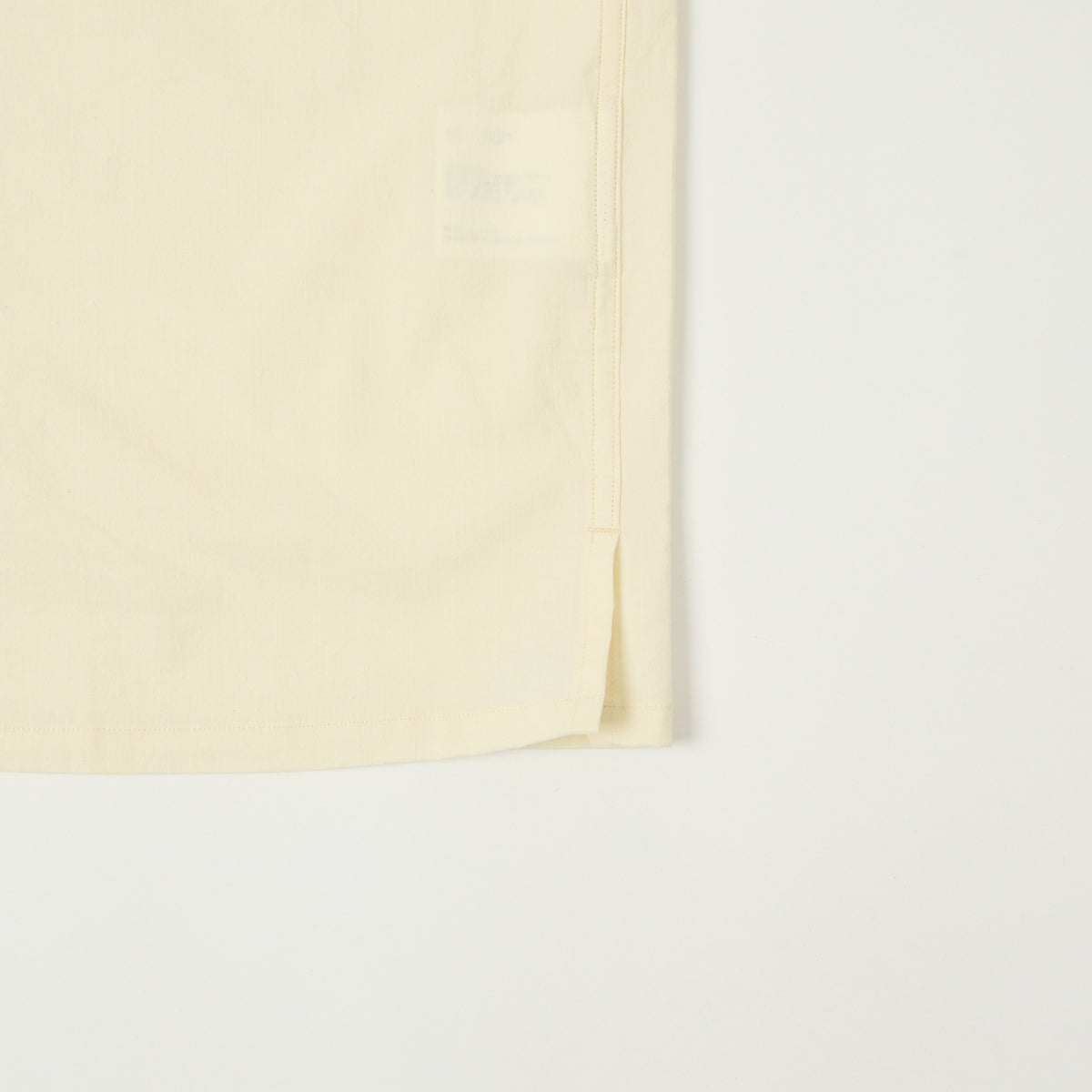 A Vontade Open Collar Shirt - Ecru