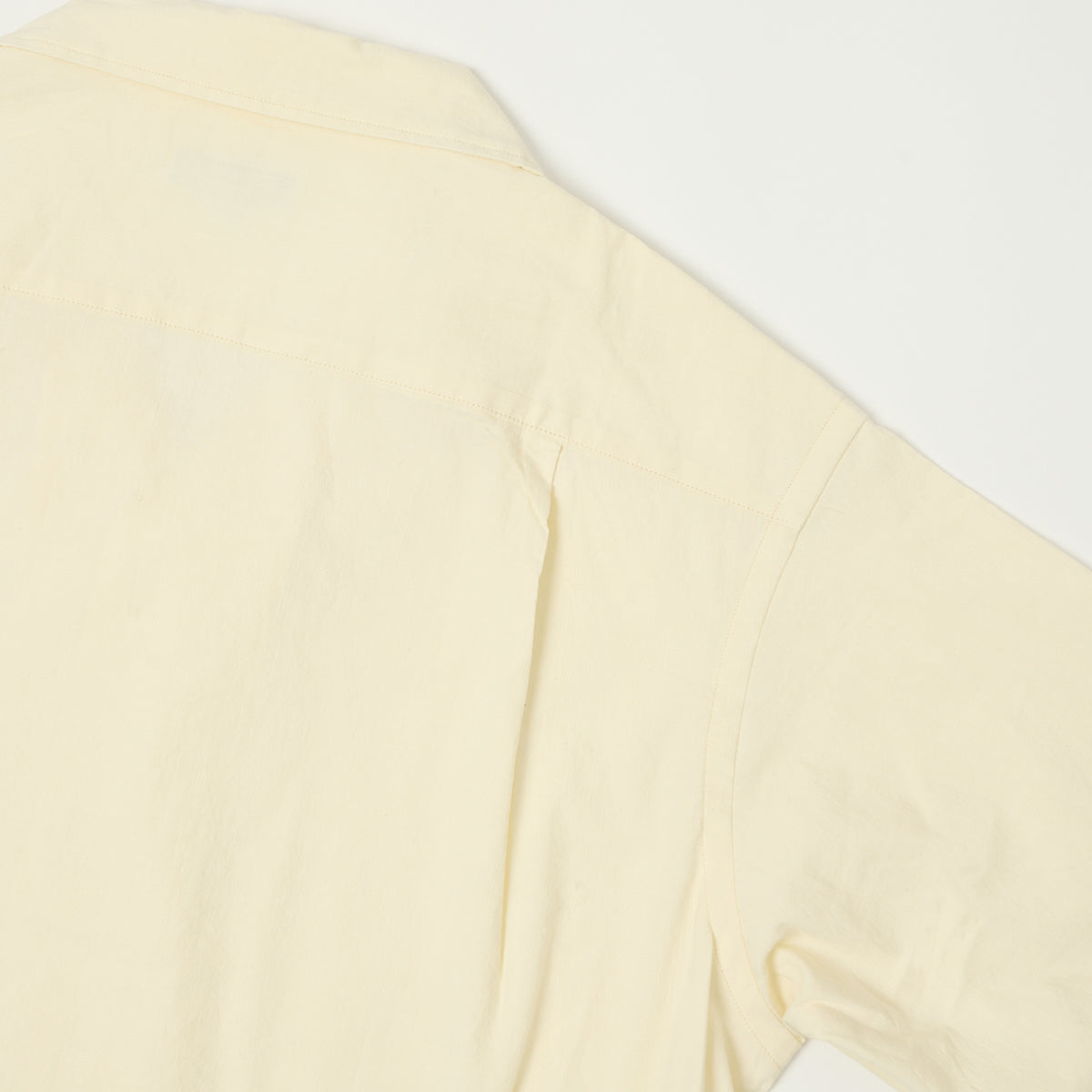 A Vontade Open Collar Shirt - Ecru