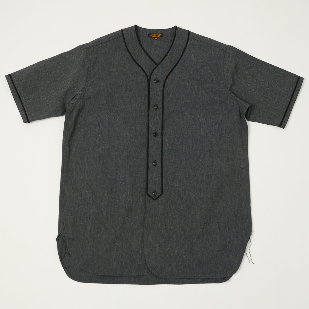 A Vontade Baseball Shirt - Black
