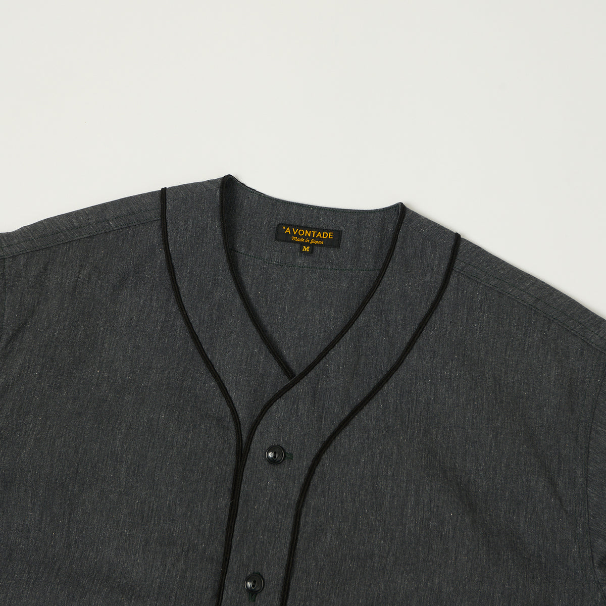 A Vontade Baseball Shirt - Black