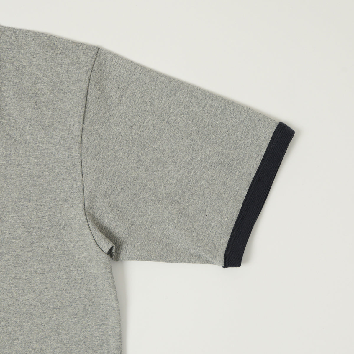 A Vontade Ringer T-Shirt - Grey/Ink