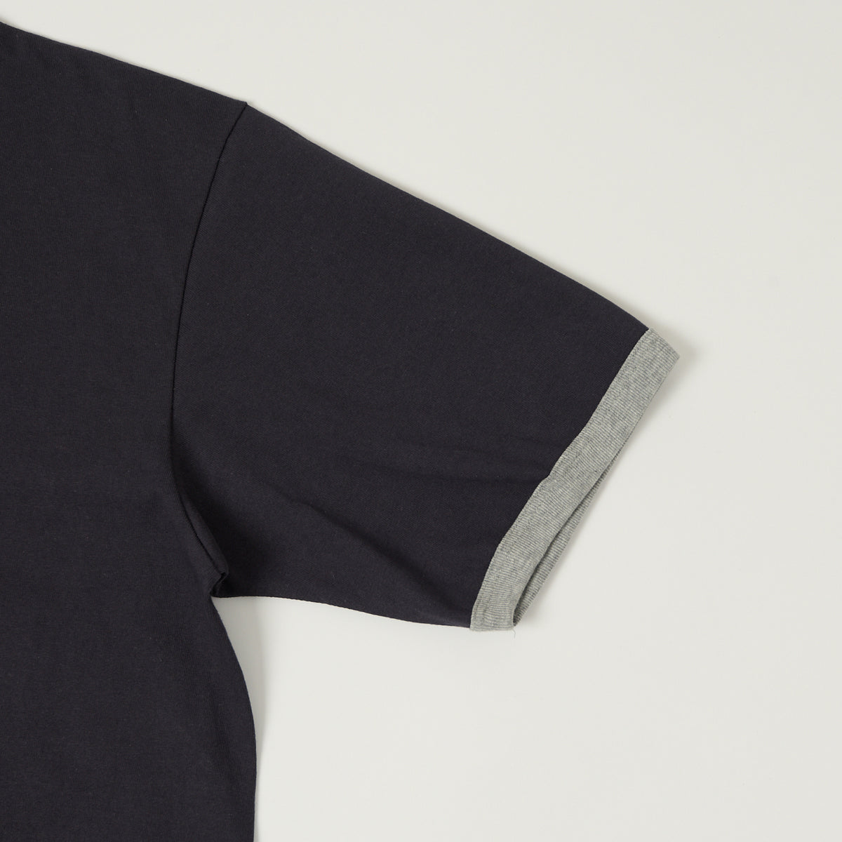 A Vontade Ringer T-Shirt - Fade Navy/Grey