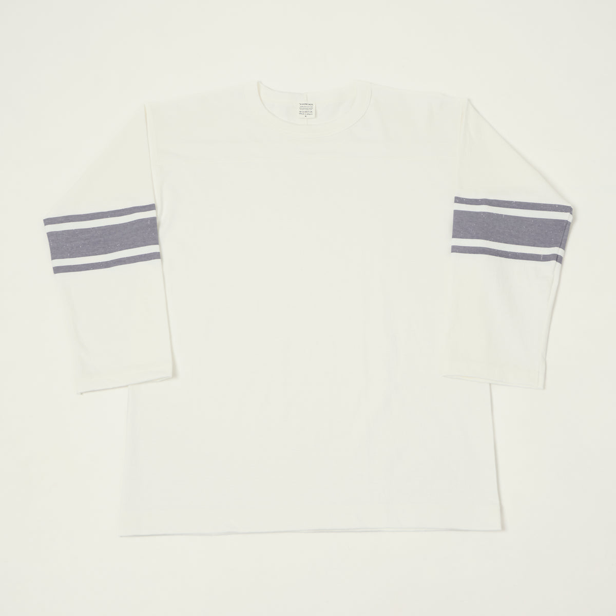 A Vontade Cropped Sleeve Football T-Shirt - White