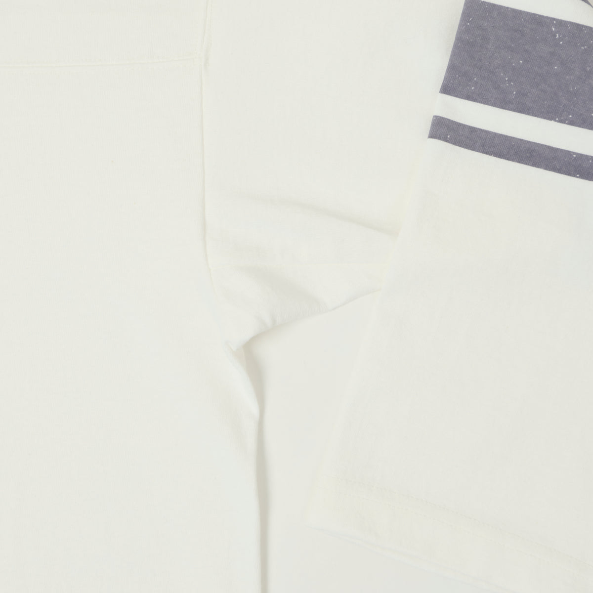 A Vontade Cropped Sleeve Football T-Shirt - White