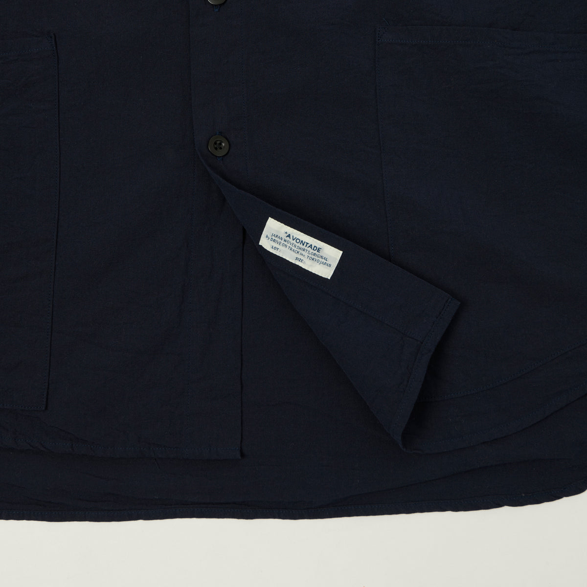 A Vontade Lightweight Gardener's Shirt - Dark Navy
