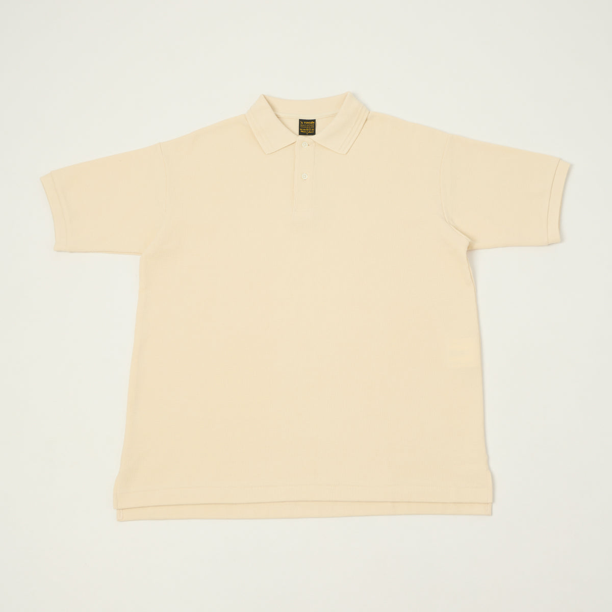 A Vontade 'Surfknit' Waffle Knit Polo - Ivory