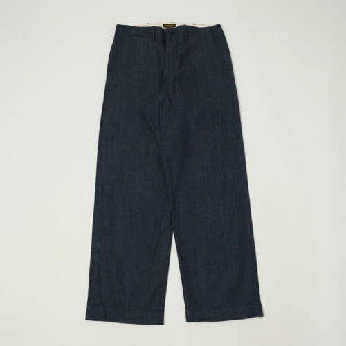 A Vontade Wide Fit Denim Chino Trouser - Raw