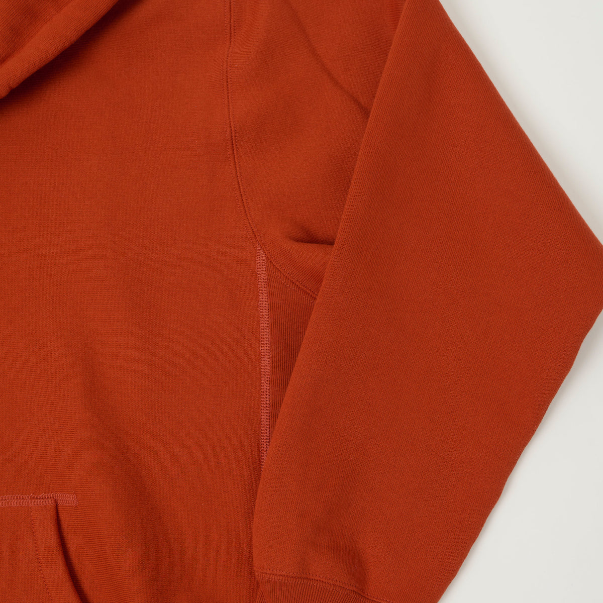 A Vontade Reverse Weave 'After Hood' Pullover Hoodie - Scarlet