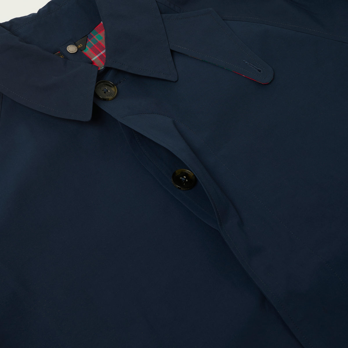 Baracuta G12 'Baracuta Cloth' Coat - Navy