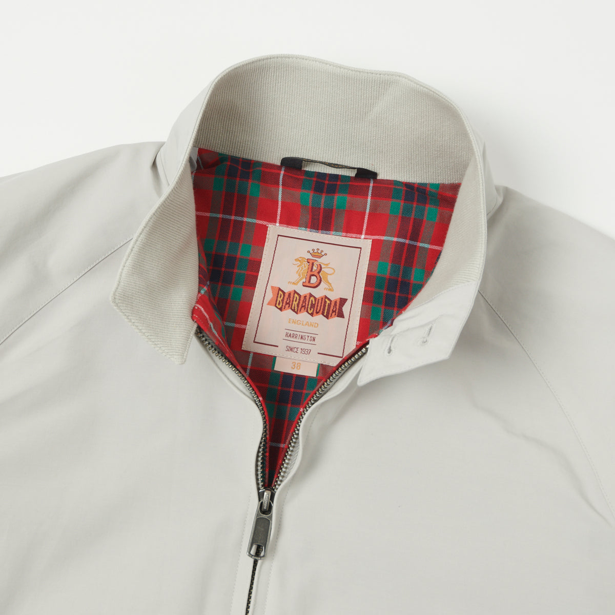 Baracuta G9 'Baracuta Cloth' Harrington Jacket - Mist