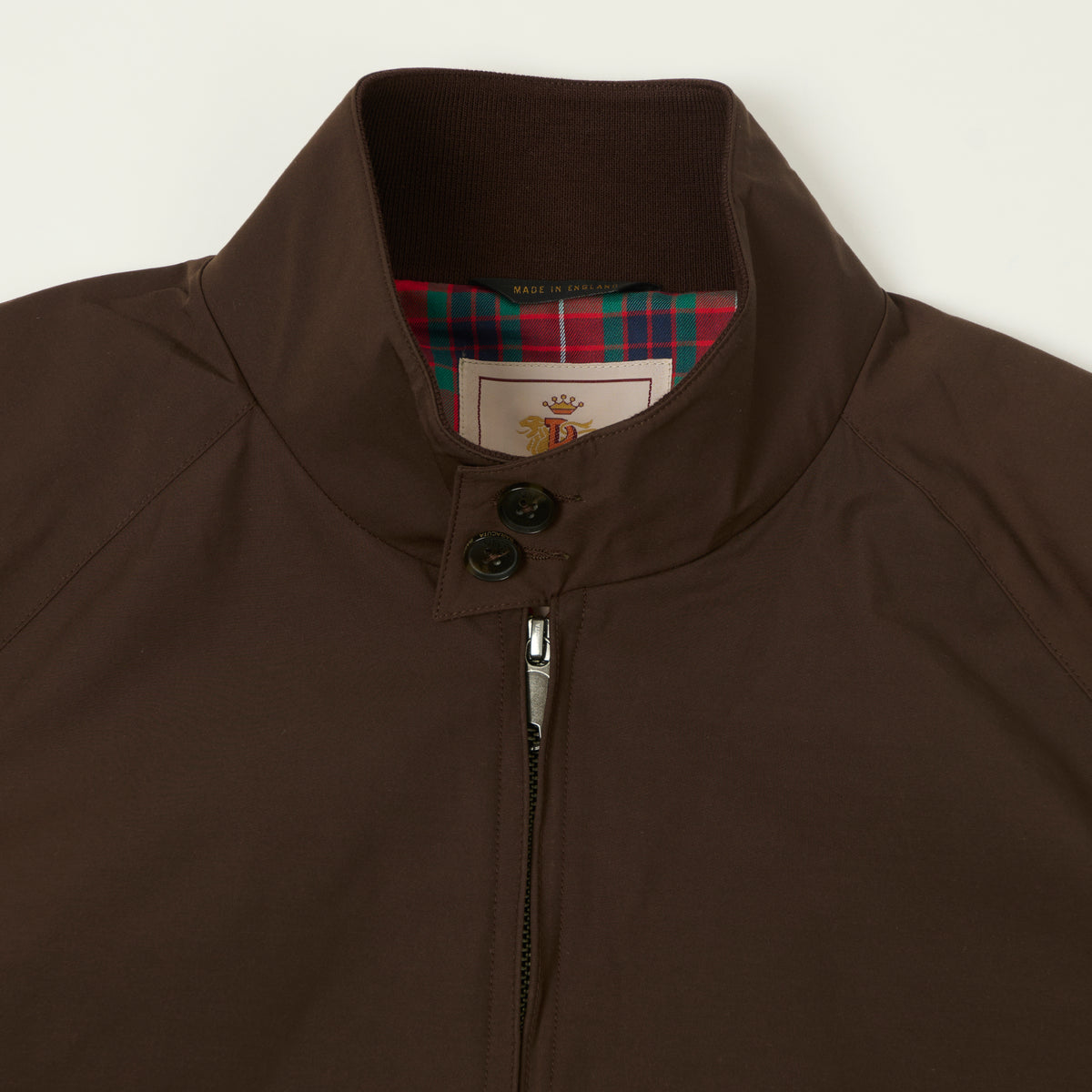 Baracuta G9 'Baracuta Cloth' Harrington Jacket - Cigar Brown