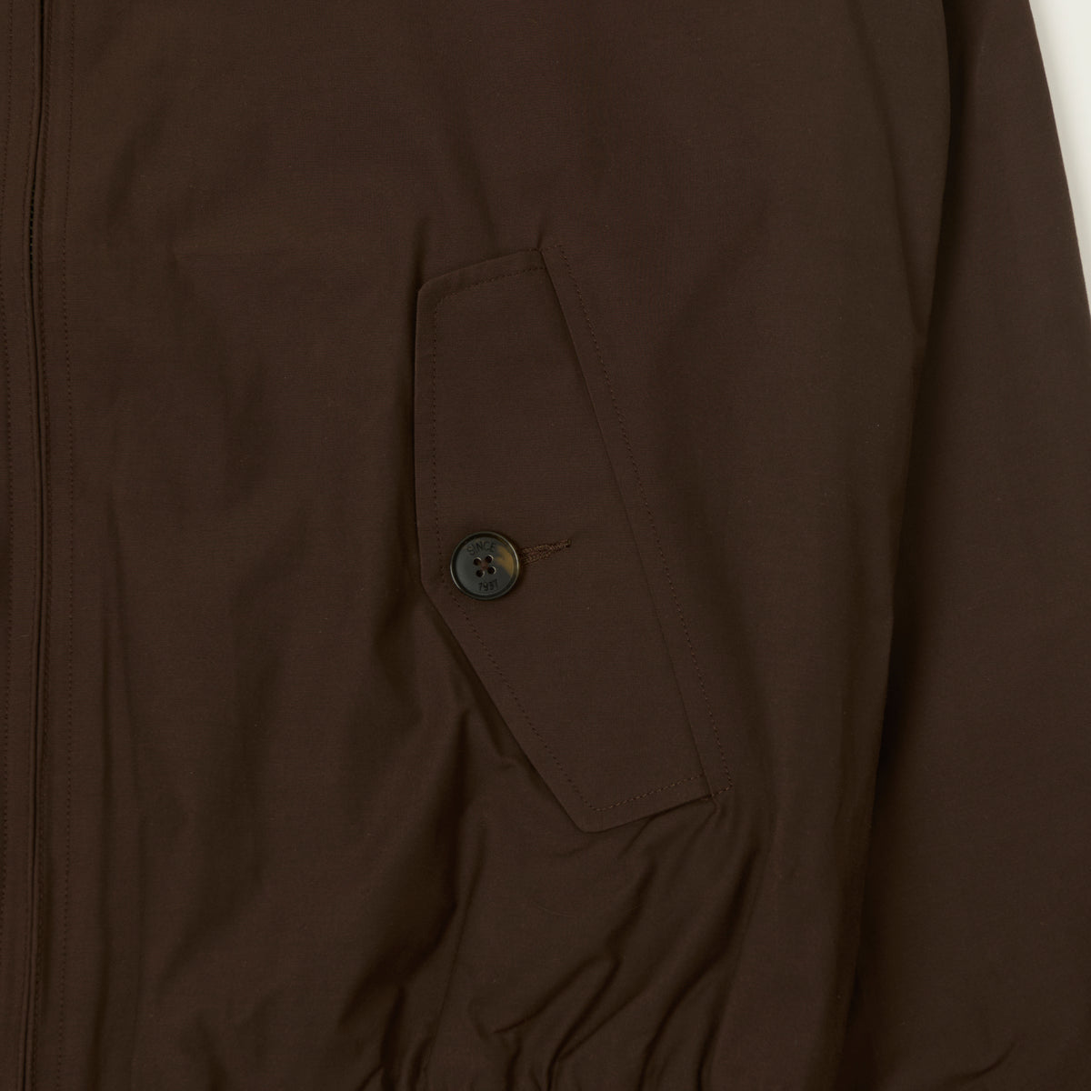 Baracuta G9 'Baracuta Cloth' Harrington Jacket - Cigar Brown