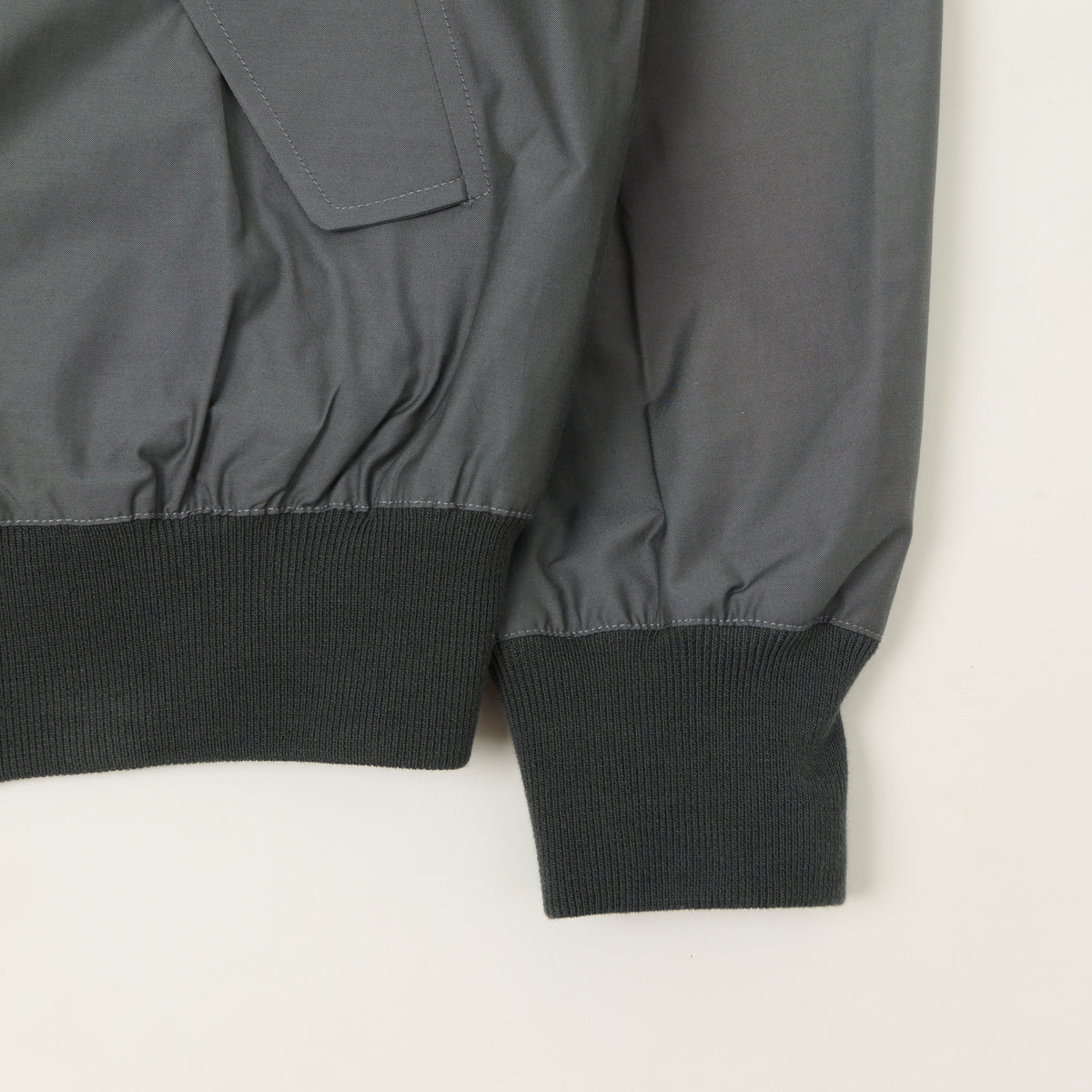 Baracuta G9 'Baracuta Cloth' Harrington Jacket - Slate Grey