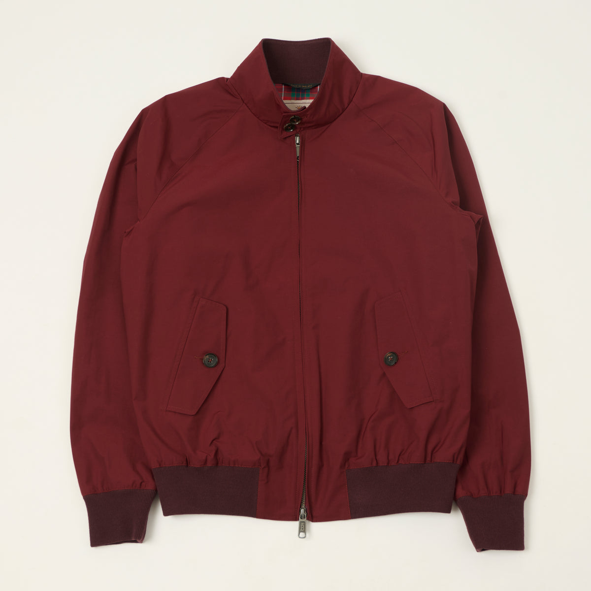 Baracuta G9 'Baracuta Cloth' Harrington Jacket - Tawny Port