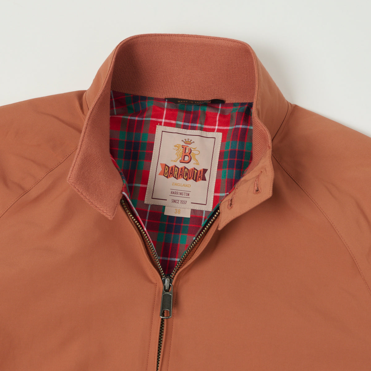 Baracuta G9 'Baracuta Cloth' Harrington Jacket - Onion