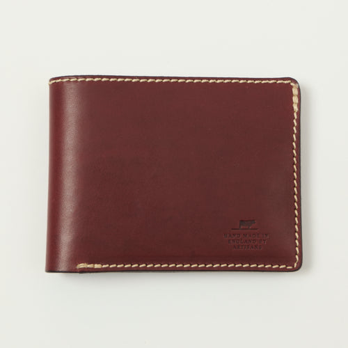 Barnes & Moore Longshore Folding Wallet - Dark Cherry