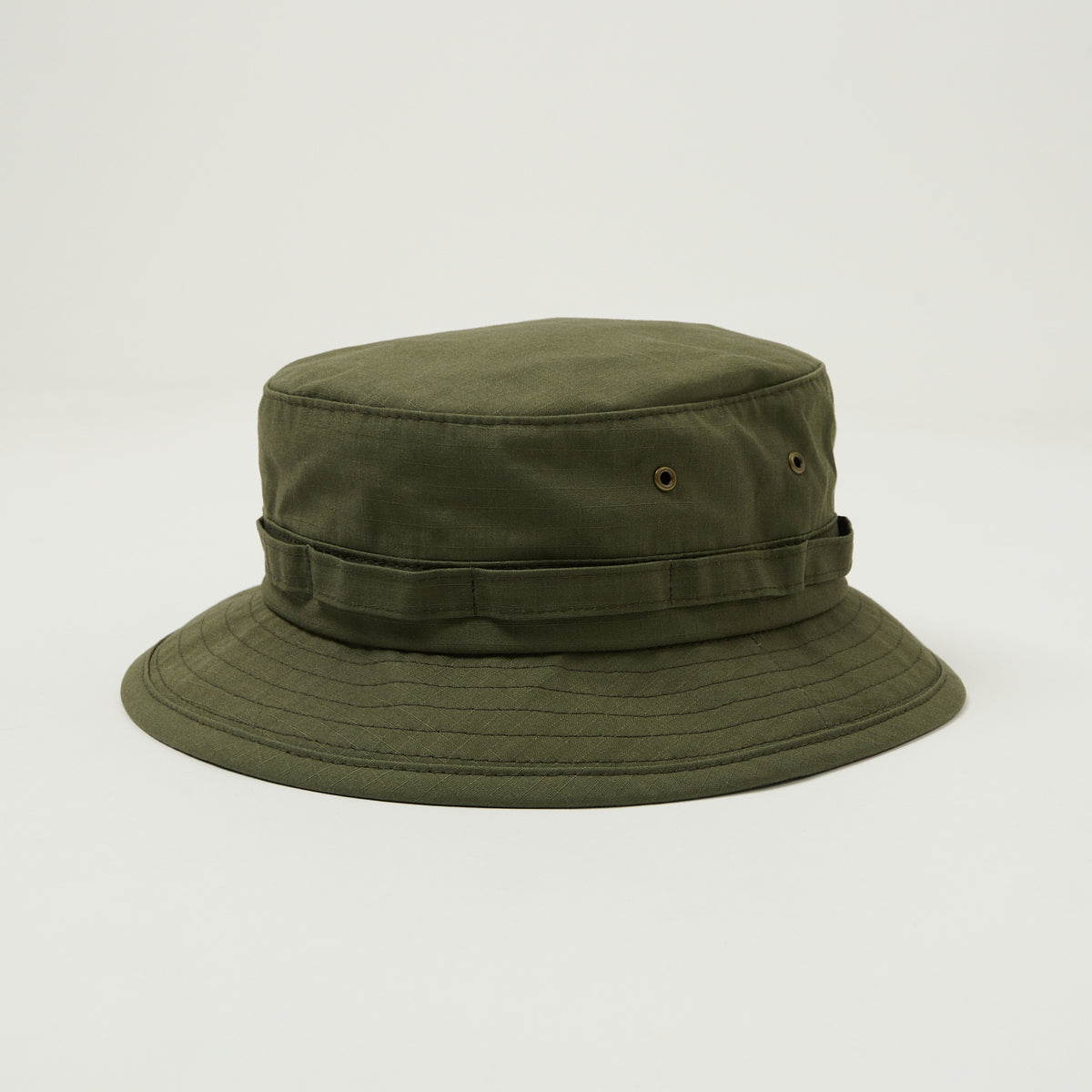 Beams Plus Ripstop Nylon Jungle Hat - Olive