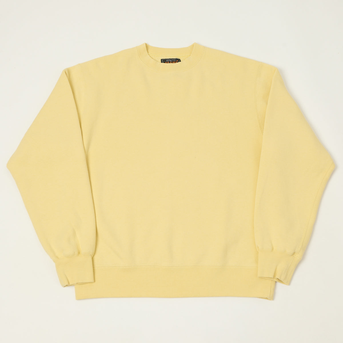 Beams Plus Crewneck Sweatshirt - Cream