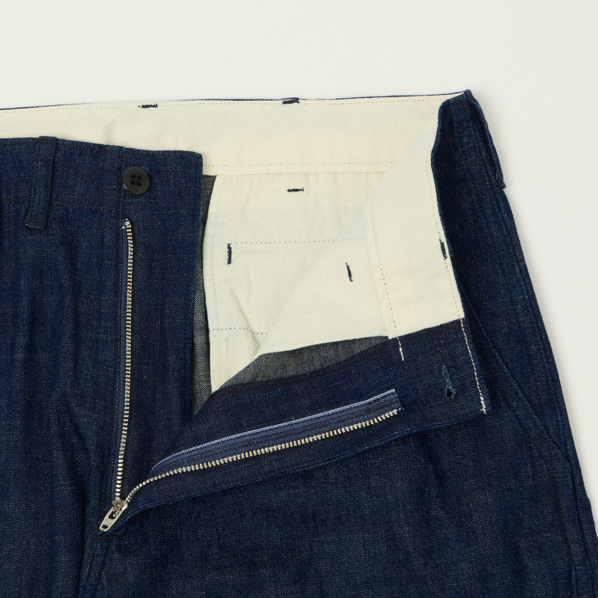 Beams Plus 8oz Denim Trousers - Indigo