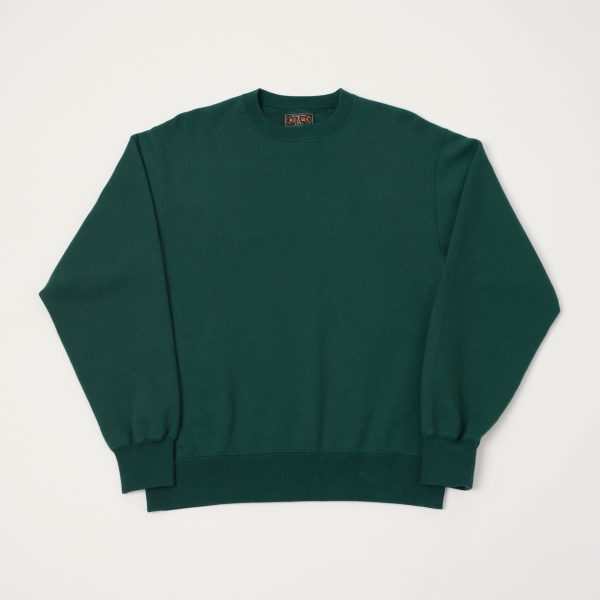 Beams Plus 'Marudou' Crewneck Sweatshirt - Dark Green