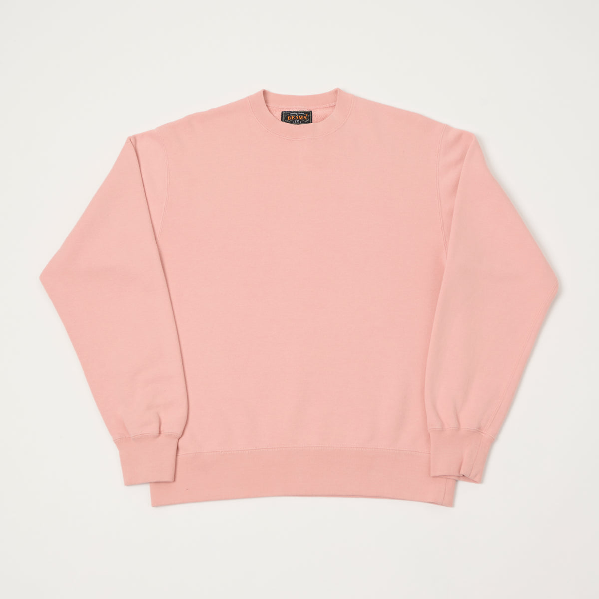 Beams Plus 'Marudou' Crewneck Sweatshirt - Pink