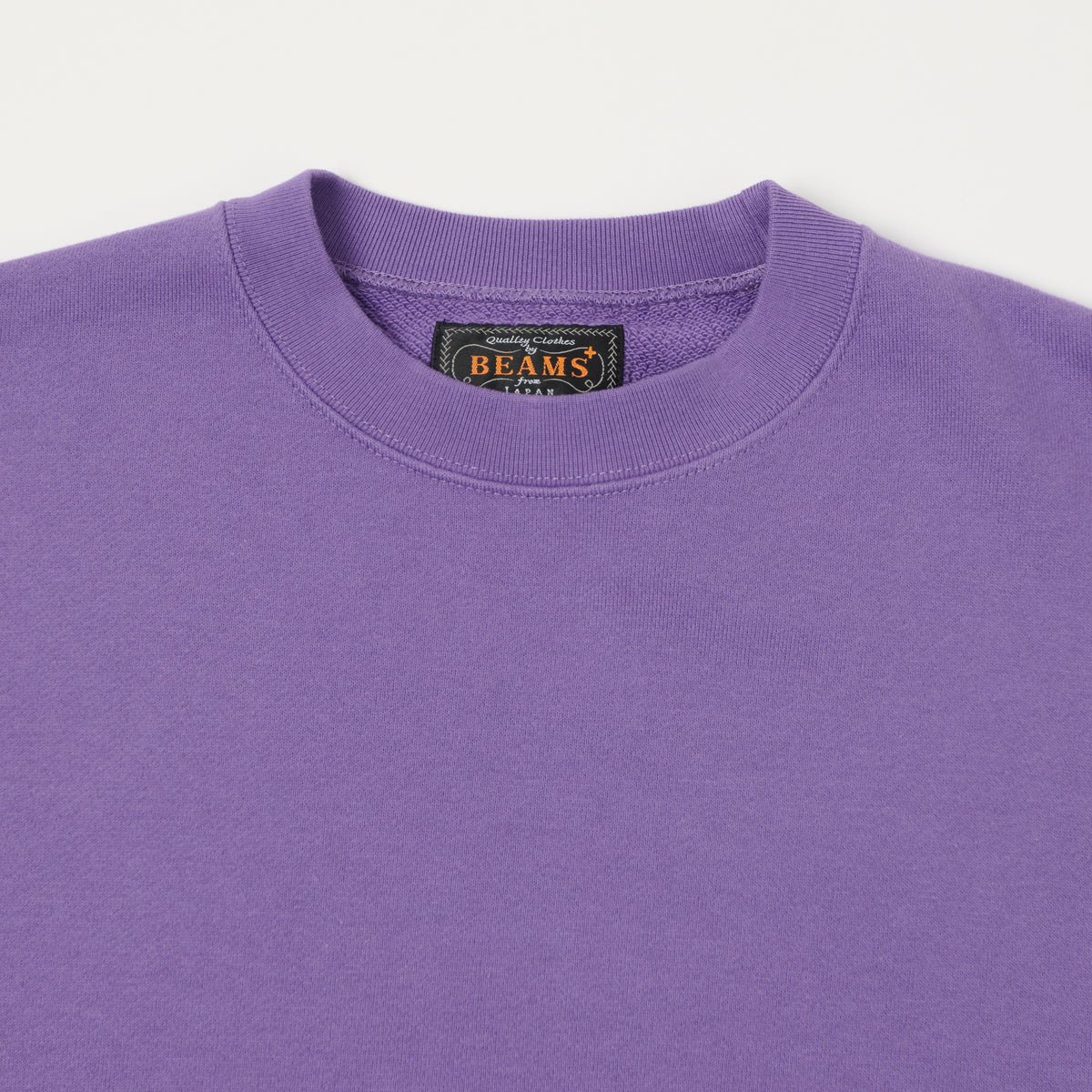Beams Plus 'Marudou' Crewneck Sweatshirt - Purple