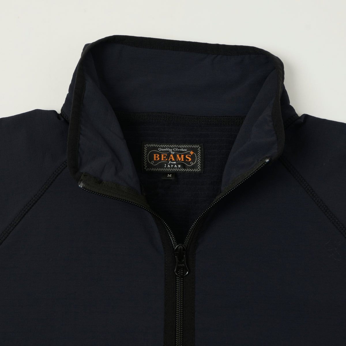 Beams Plus 'Stormfleece' Military Liner Jacket - Navy