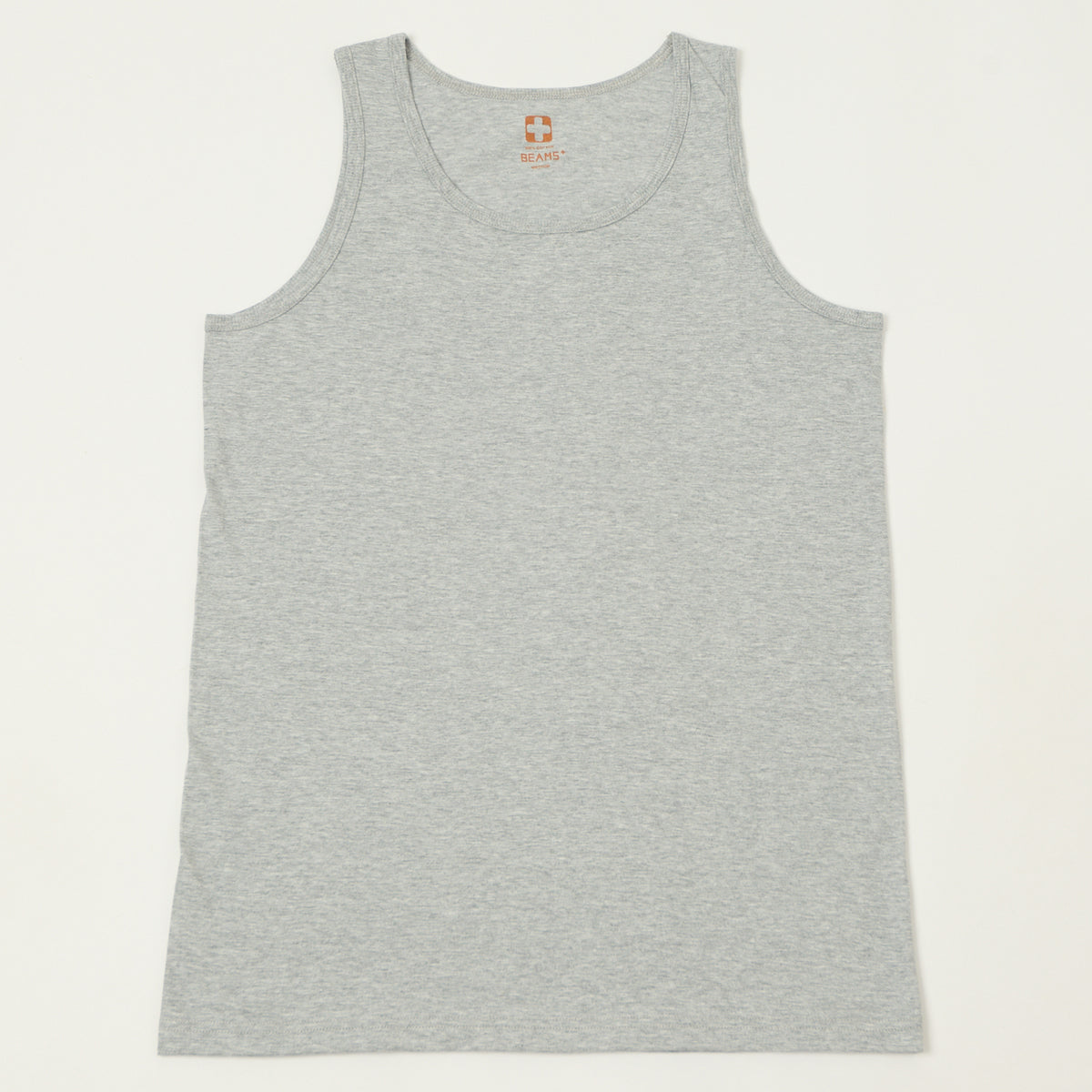 Beams Plus Tank Top Two Pack - White/Grey