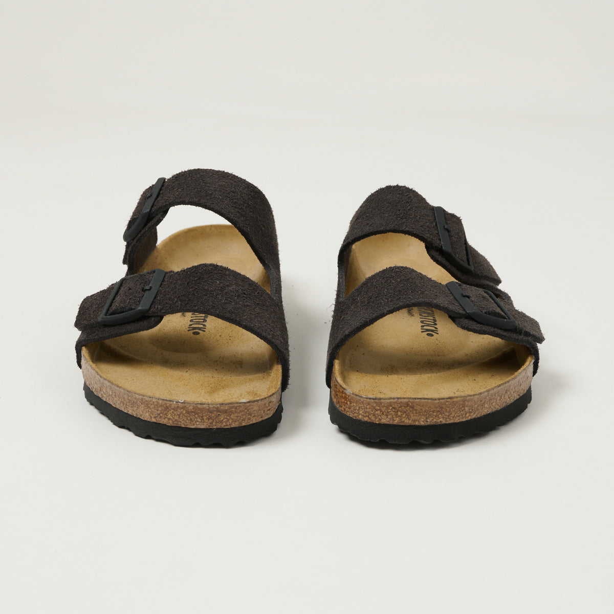 Birkenstock Arizona Suede Leather Sandal - Velvet Grey