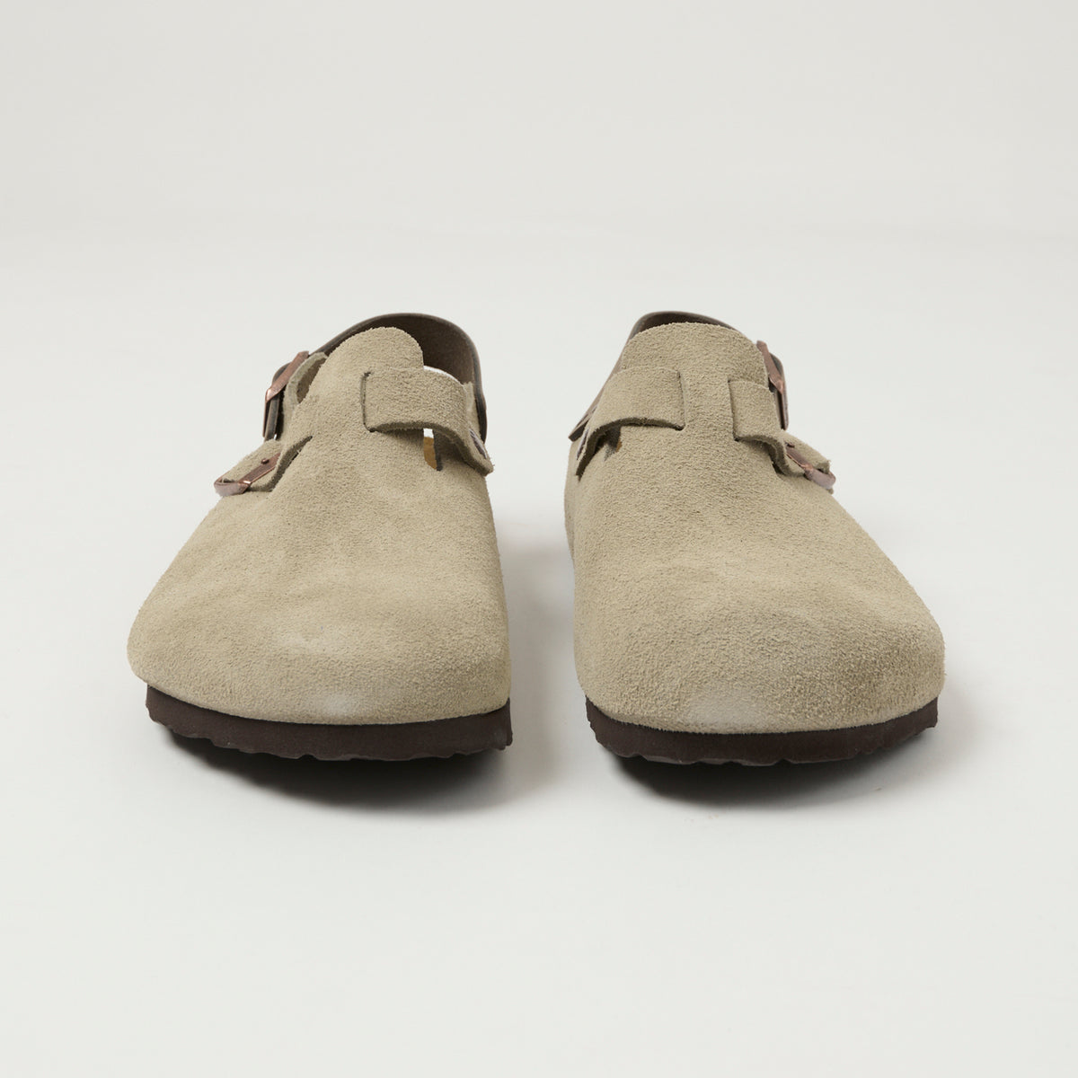 Birkenstock Tokio II Suede Shoe - Taupe