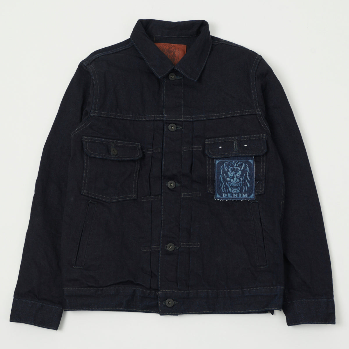 ONI Denim 02516P-14BLK Type II Denim Jacket - One Wash