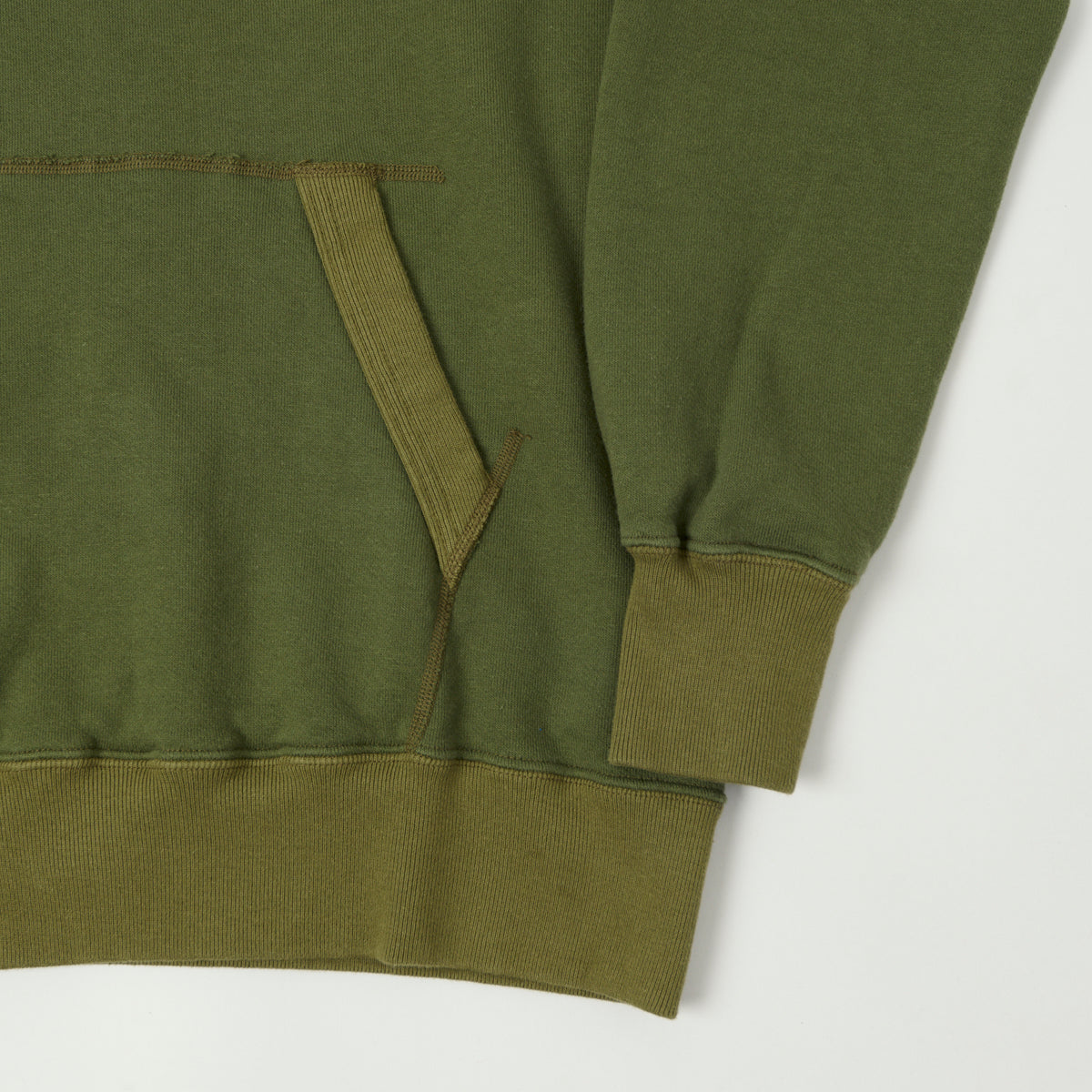 Buzz Rickson's Pullover Sweat Parka - Olive