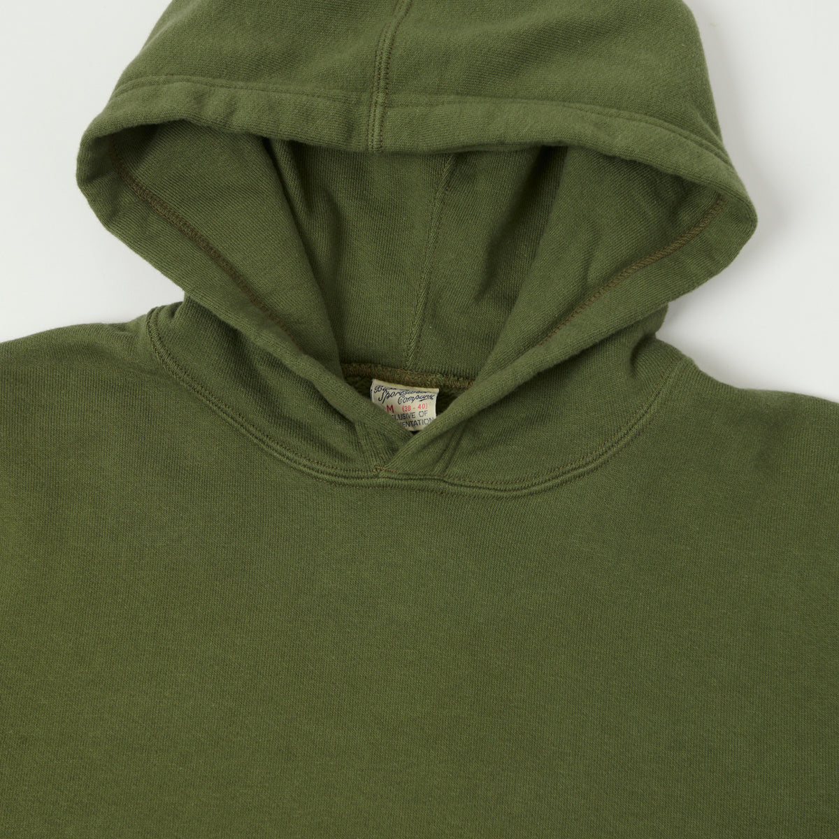 Buzz Rickson's Pullover Sweat Parka - Olive