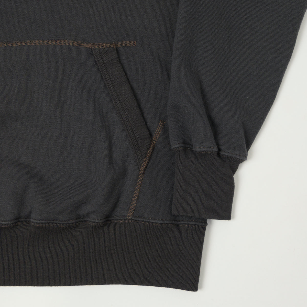 Buzz Rickson's Pullover Sweat Parka - Black