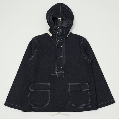 Buzz Rickson's U.S. Navy Denim Gas Protective Parka - One Wash