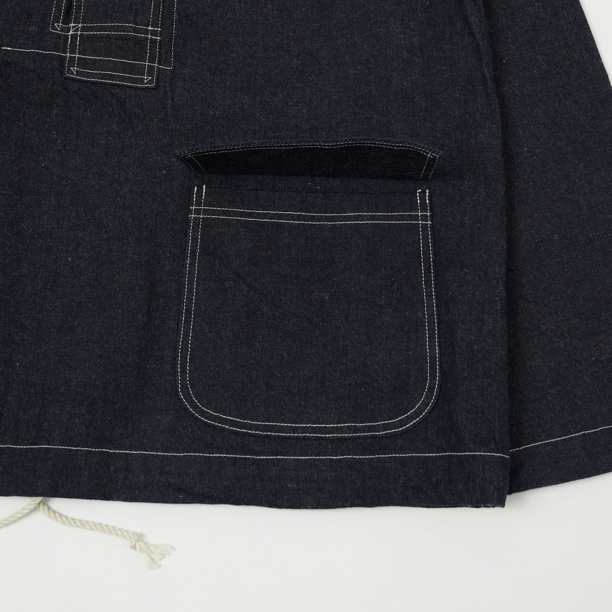 Buzz Rickson's U.S. Navy Denim Gas Protective Parka - One Wash