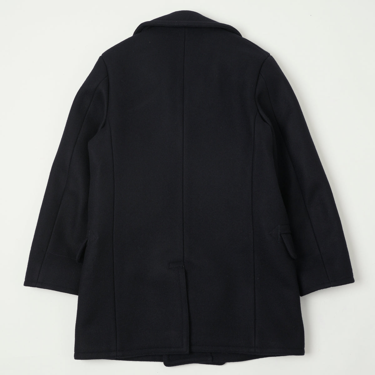 Buzz Rickson's U.S. Navy Long Pea Coat - Navy
