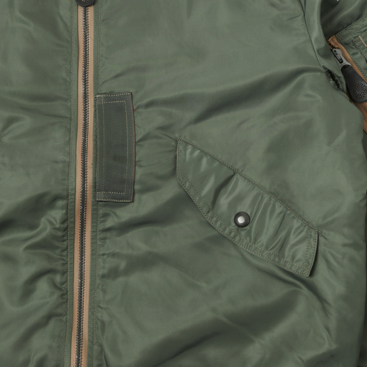 Buzz Rickson's L-2B 'Skyline' Light Weight Flight Jacket - Sage Green
