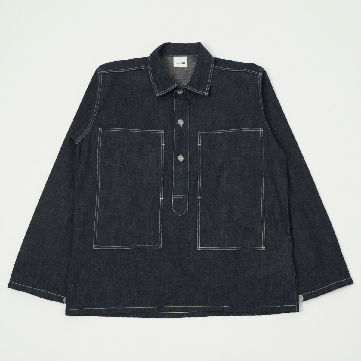 Buzz Rickson's U.S. Army Denim Pullover Jacket - Indigo
