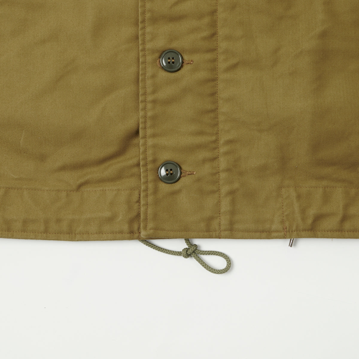 Buzz Rickson's ‘Aviation Associates’ N-1 Civilian Model Deck Jacket - Khaki