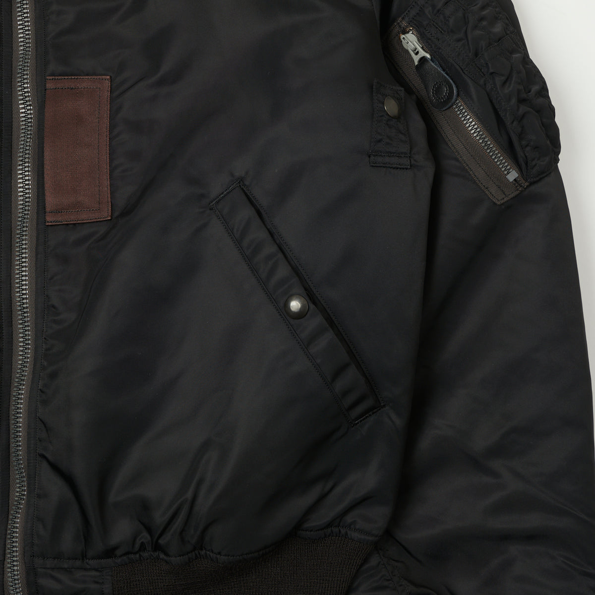 Buzz Rickson's x William Gibson MA-1 'Albert Turner & Co' Flight Jacket - Black