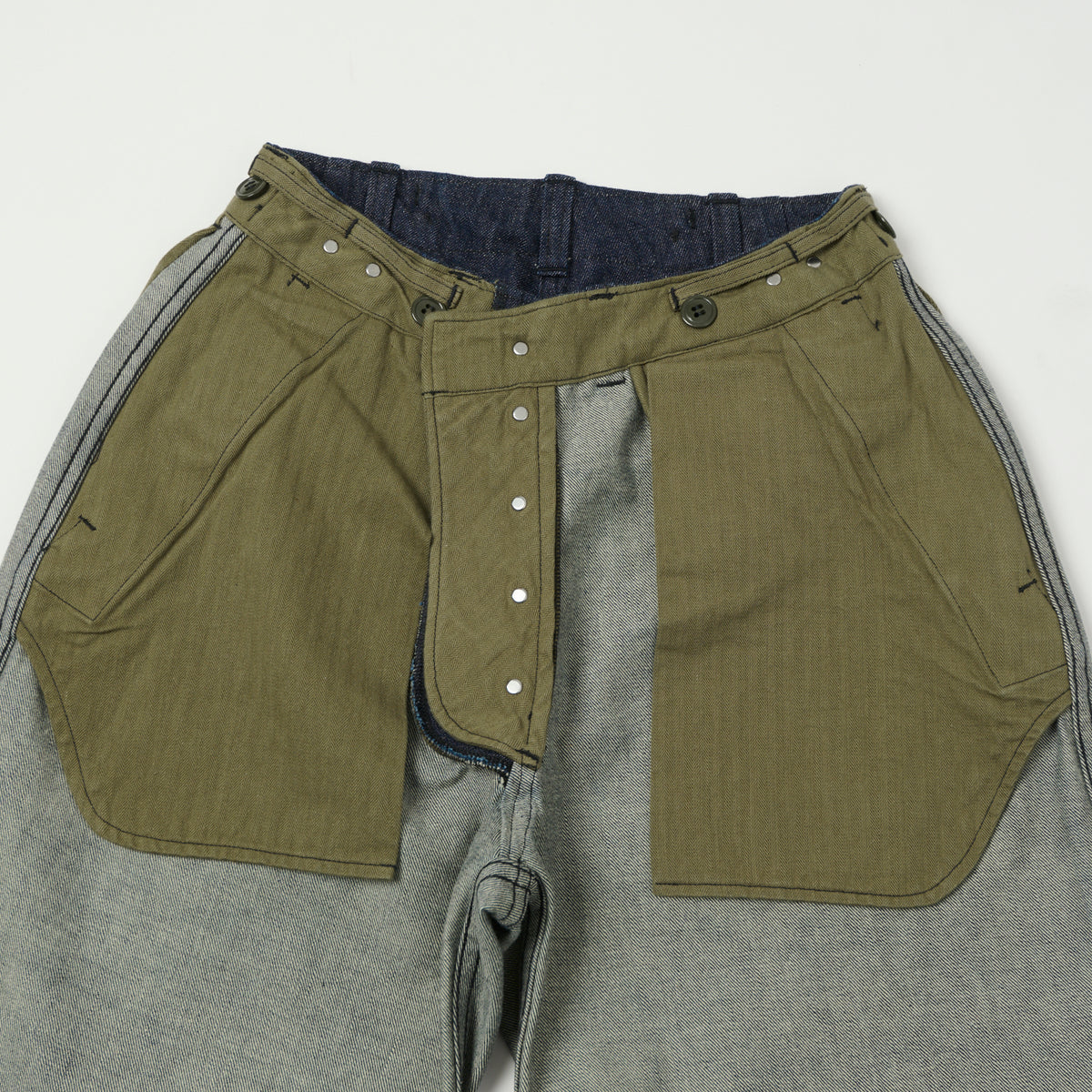 Buzz Rickson's Civillian Model M-43 Denim Trousers - One Wash
