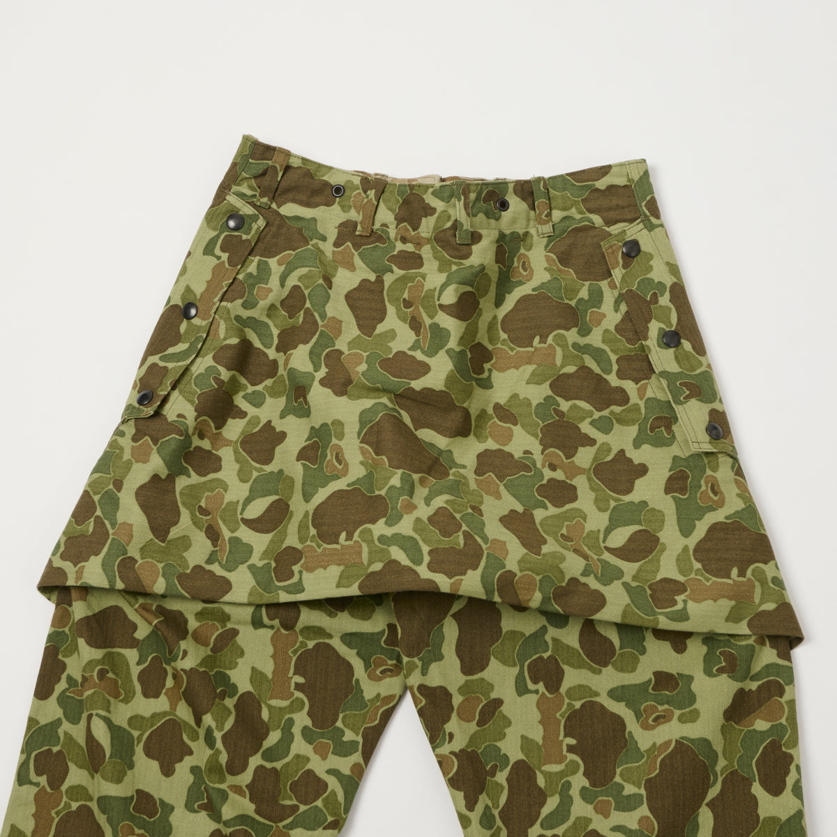 Buzz Rickson's U.S.M.C P-44 Herringbone Twill Trousers - Frogskin Camo