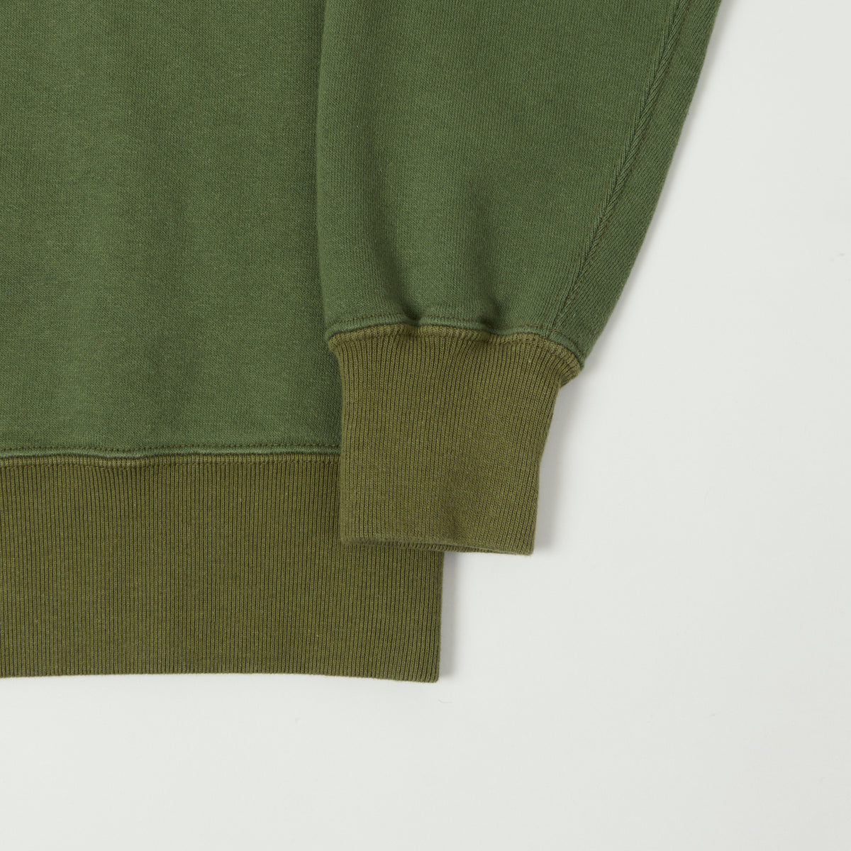 Buzz Rickson's Raglan Sleeve Freedom Sweatshirt - Olive