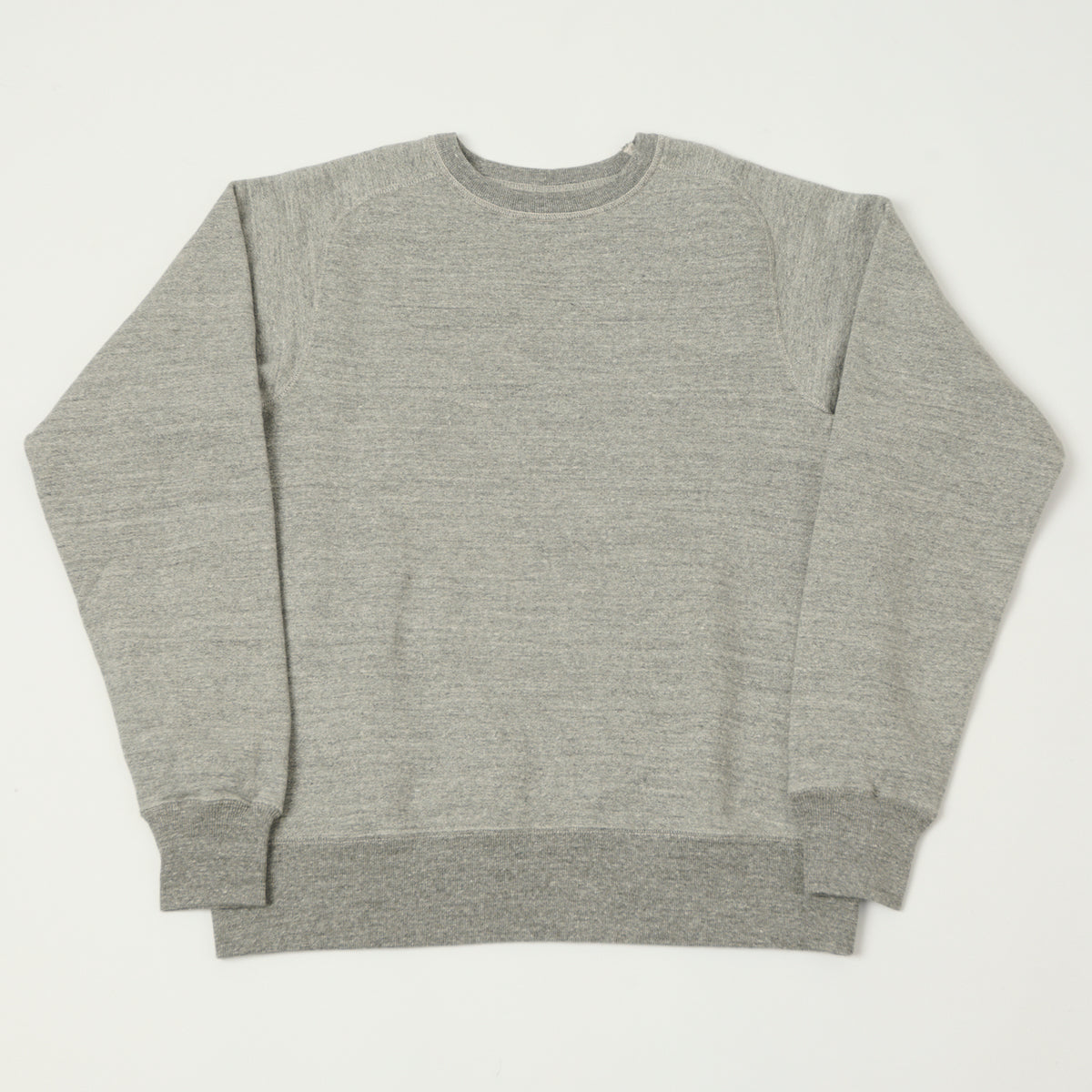 Buzz Rickson's Raglan Sleeve Freedom Sweatshirt - Heather Grey